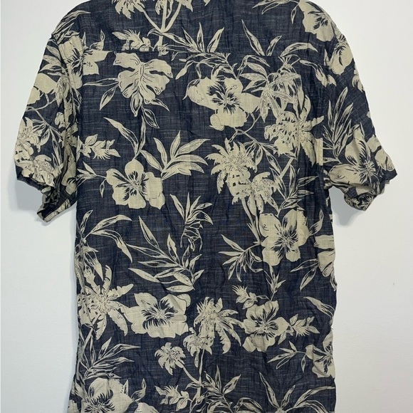 Men’s floral vacation spring break Hawaiian button down shirt Y2K shirt XLarge - Picture 2 of 7